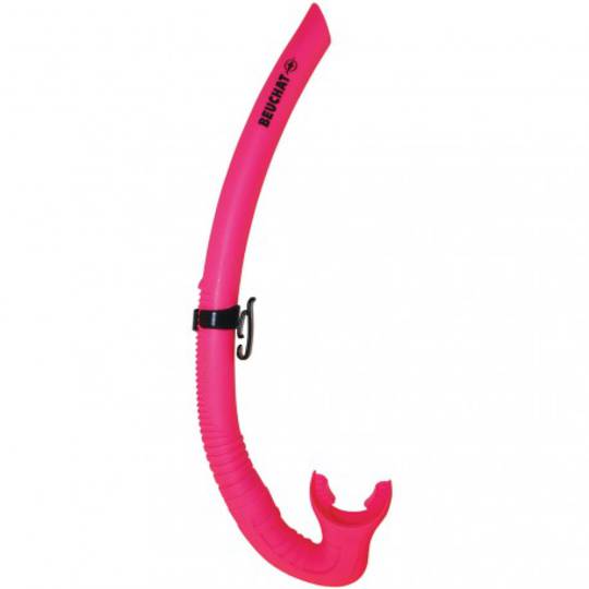 Beuchat Spy Fluro Pink Snorkel