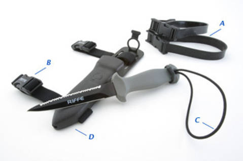 Riffe Spearfisher Knife Delux