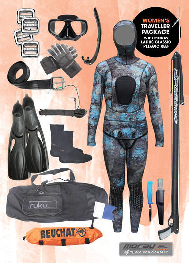 Womens Travellers Package | Pelagic Camo